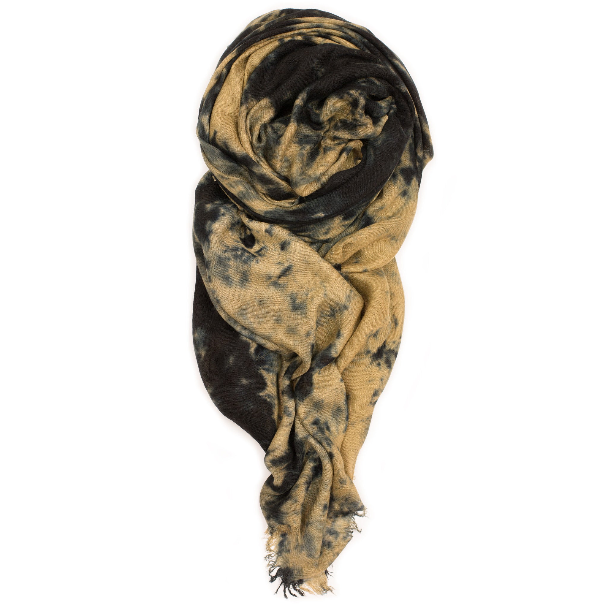 Fig & Bella Chino Black Marble Scarf