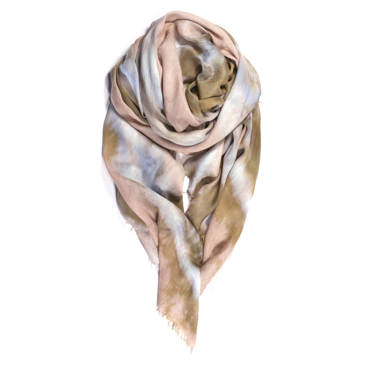 Double Knot Scarf in Pearl/Sage - Fig & Bella